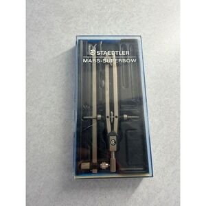 Staedtler Mars Superbow 553 51 A6 Drawing Instrument Set Compass Made in Germany